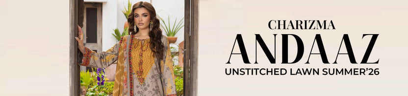 Charizma - Lawn, Chiffon & Winter Suits | Sanaulla International