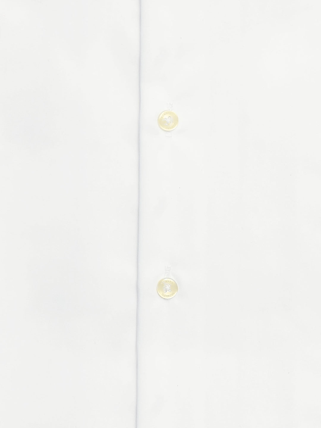 Brumano Ready To Wear Shirts Men 1 Piece Cotton Classic White Satin Formal Shirt 0-31-025-4363 - Summer Collection