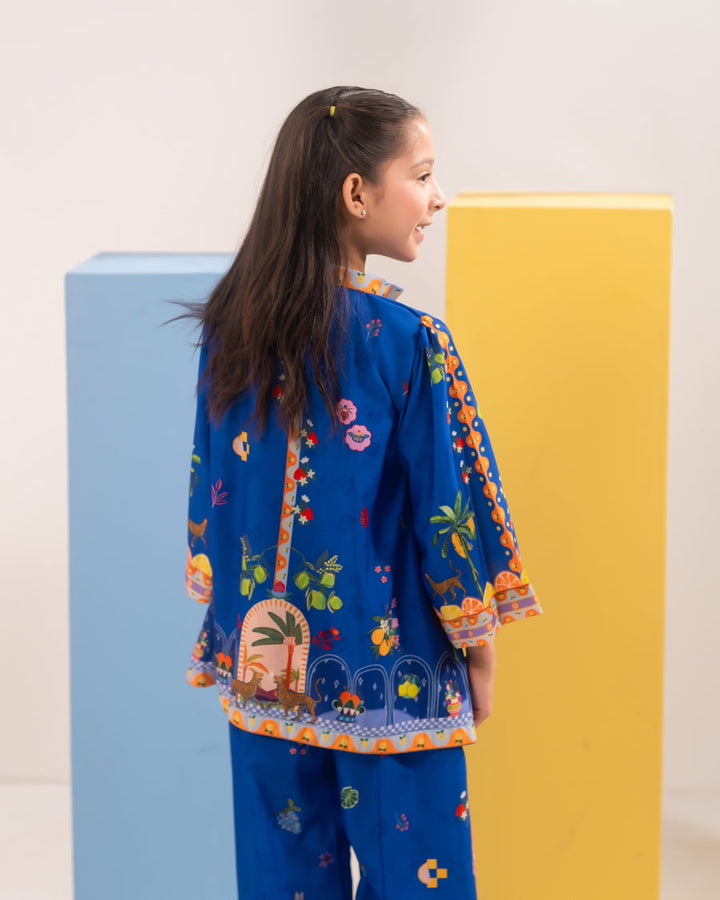 Sprinkles Girls RTW Printed Cambric 2 Piece Suit Color Craft - Casual Collection