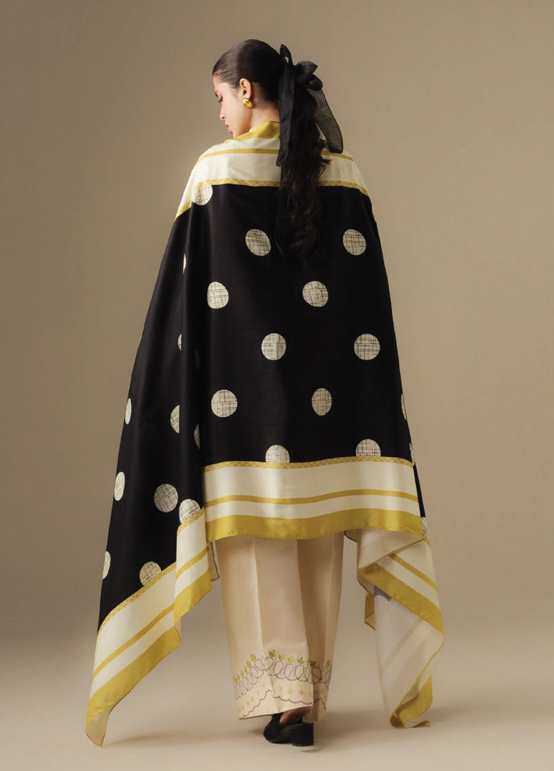 Coco by Zara Shahjahan Unstitched Winter Khaddar Embroidered Suits 3 Piece CZS25WU D-08 B Fawn - Winter Collection