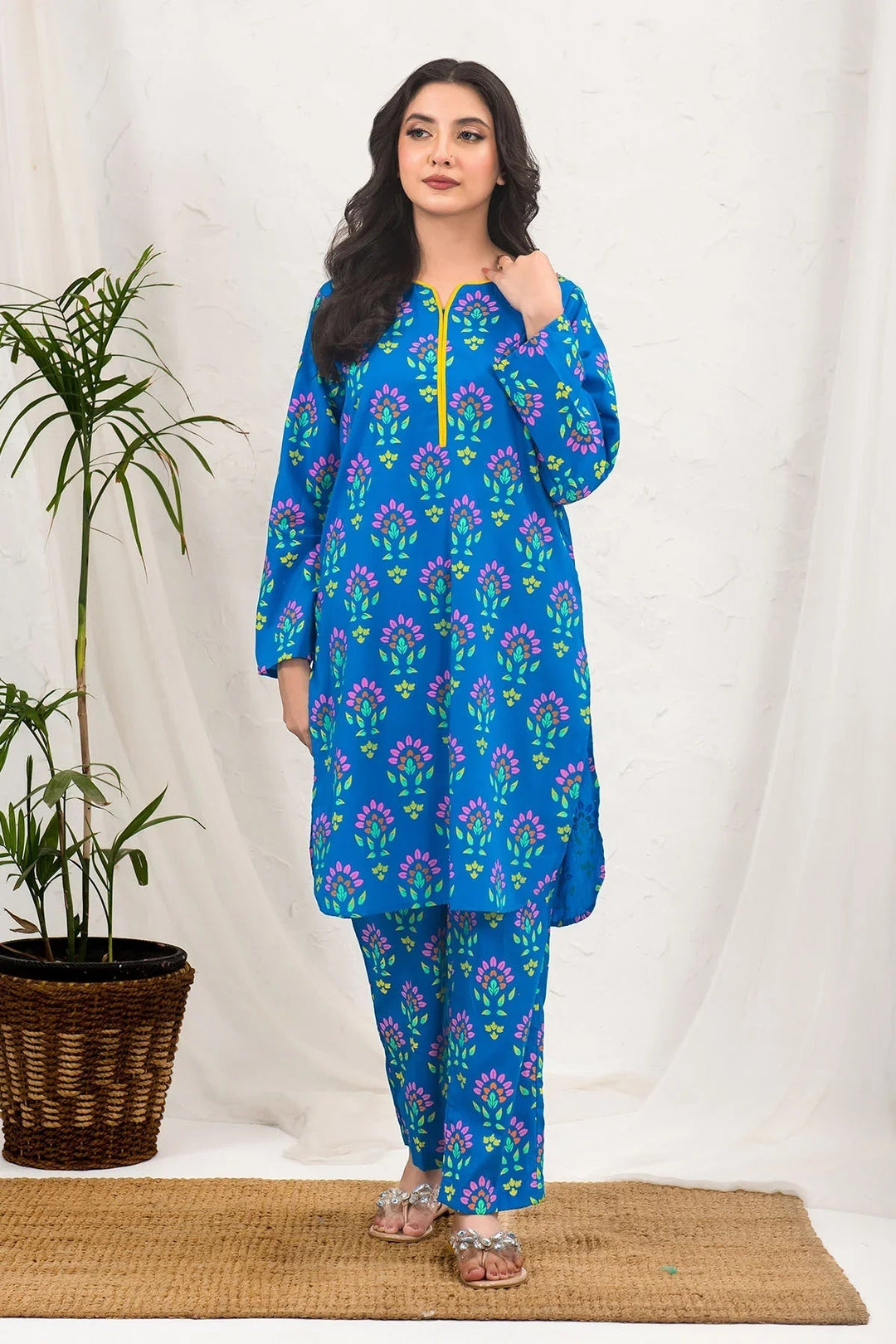 Ochre RTW Printed Girls 2 Piece Cotton  SOLP-01 - Summer Collection