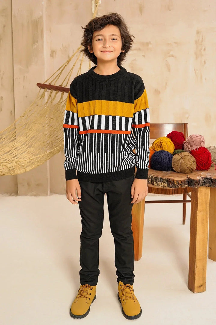 Ochre RTW Printed Boys 1 Piece Viscose Sweater OWSB-17 - Winter Collection