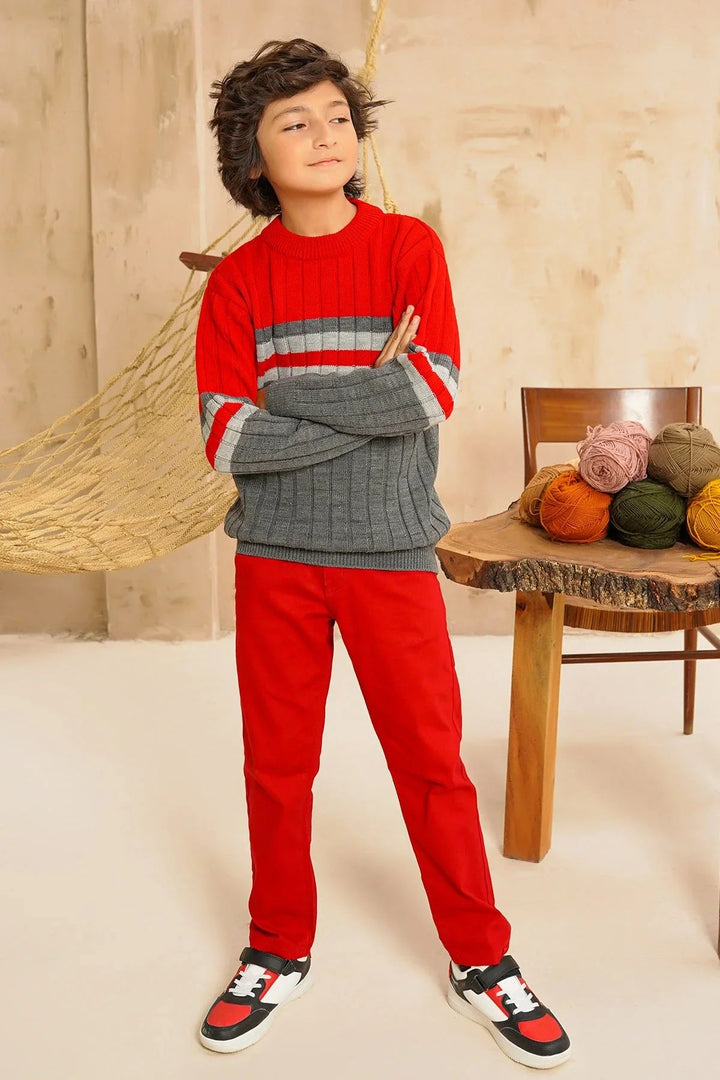 Ochre RTW Printed Boys 1 Piece Viscose Sweater OWSB-18 - Winter Collection