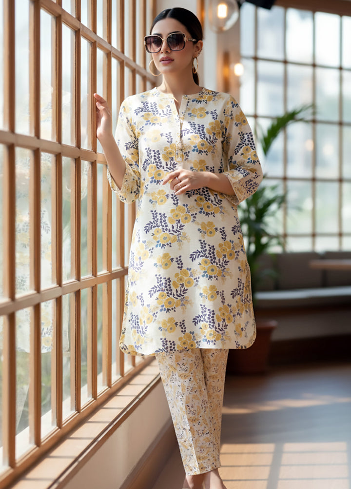 Lakhany Pret Printed Khaddar 2 Piece Suit LG-RK-0080