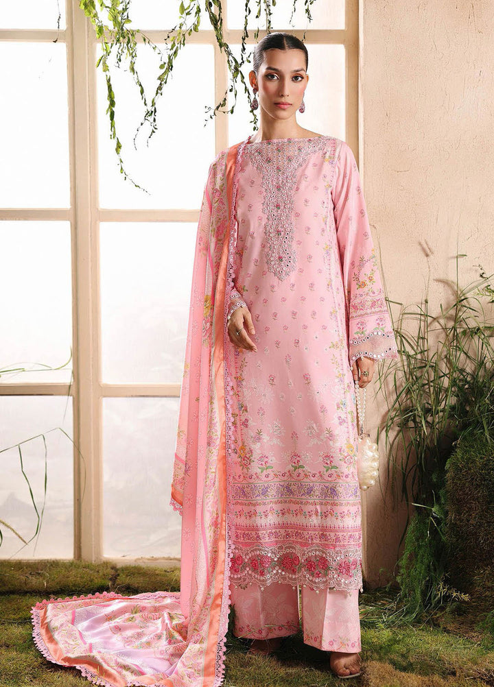 Silah by RajBari Embroidered Raw Silk Suits Unstitched 3 Piece RB25SE D-01 - Festive Collection