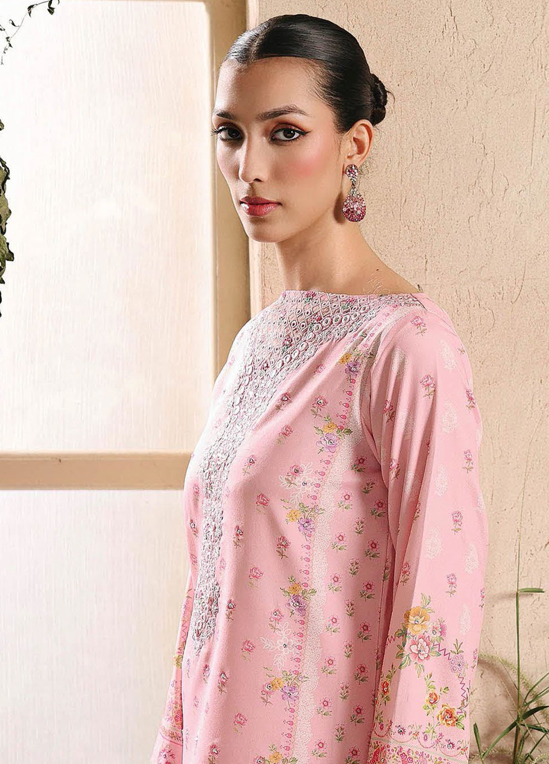Silah by RajBari Embroidered Raw Silk Suits Unstitched 3 Piece RB25SE D-01 - Festive Collection