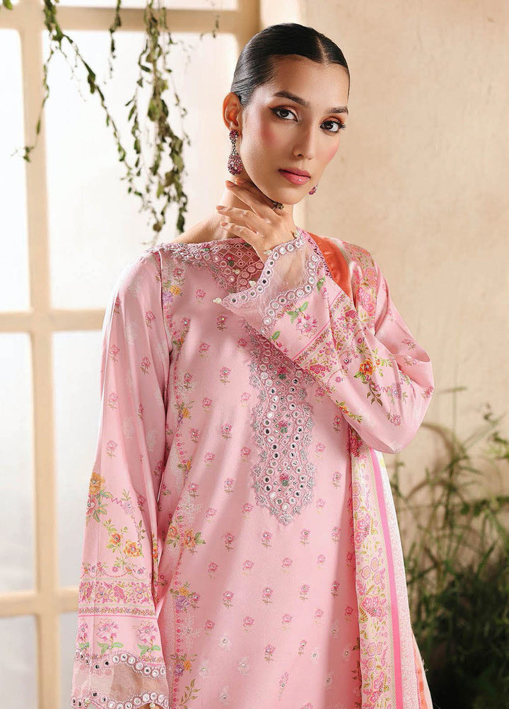 Silah by RajBari Embroidered Raw Silk Suits Unstitched 3 Piece RB25SE D-01 - Festive Collection