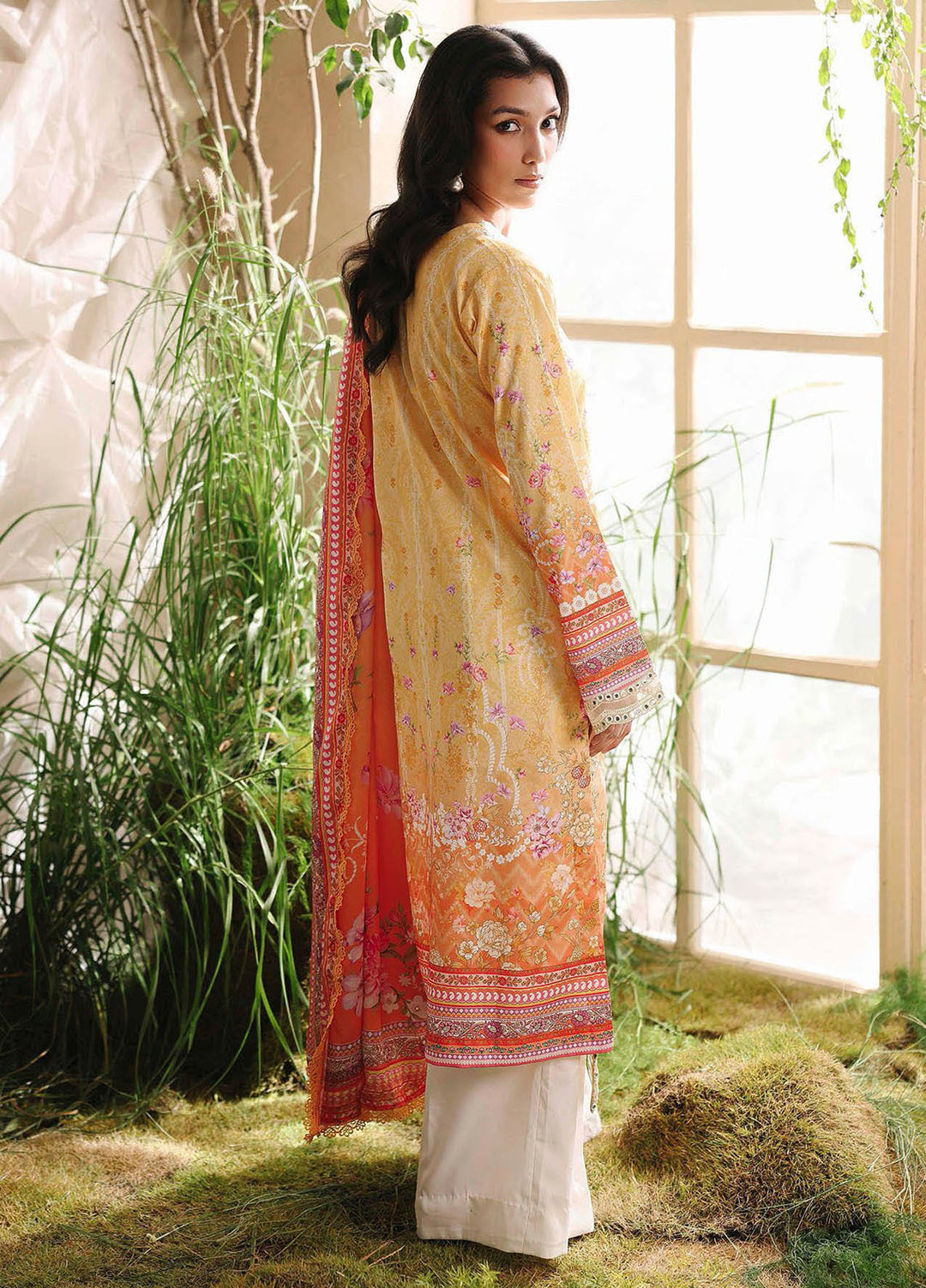 Silah by RajBari Embroidered Raw Silk Suits Unstitched 3 Piece RB25SE D-03 - Festive Collection