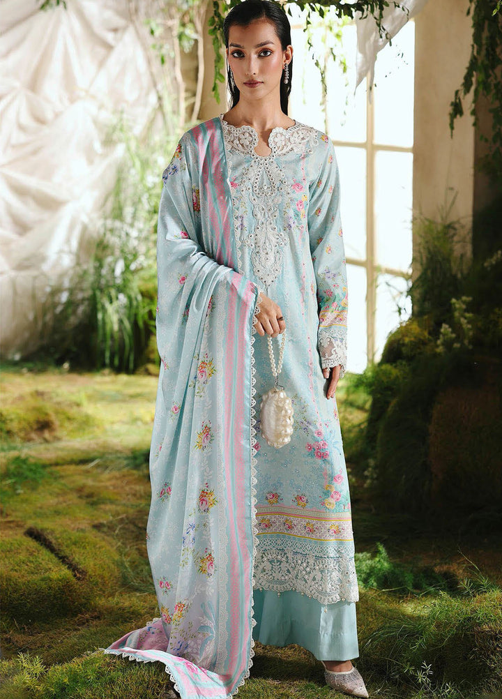 Silah by RajBari Embroidered Raw Silk Suits Unstitched 3 Piece RB25SE D-04 - Festive Collection