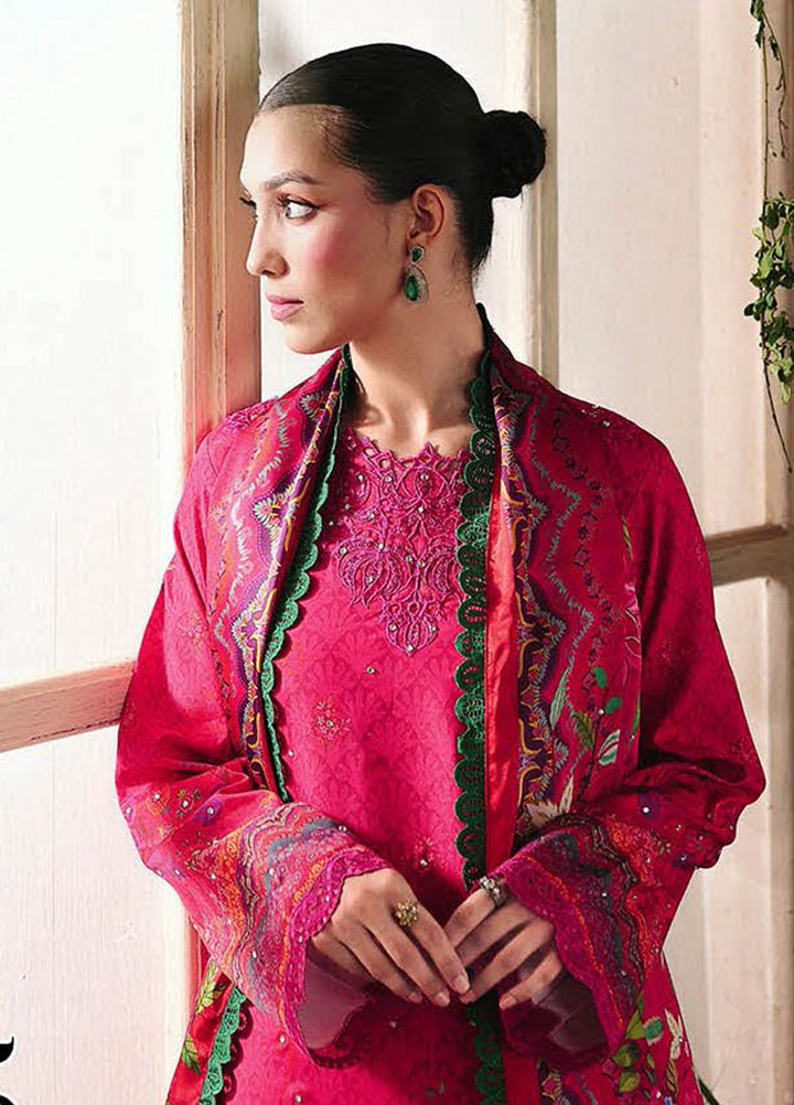 Silah by RajBari Embroidered Raw Silk Suits Unstitched 3 Piece RB25SE D-05 - Festive Collection