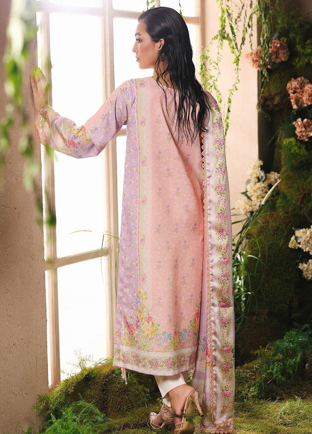 Silah by RajBari Embroidered Raw Silk Suits Unstitched 3 Piece RB25SE D-07 - Festive Collection