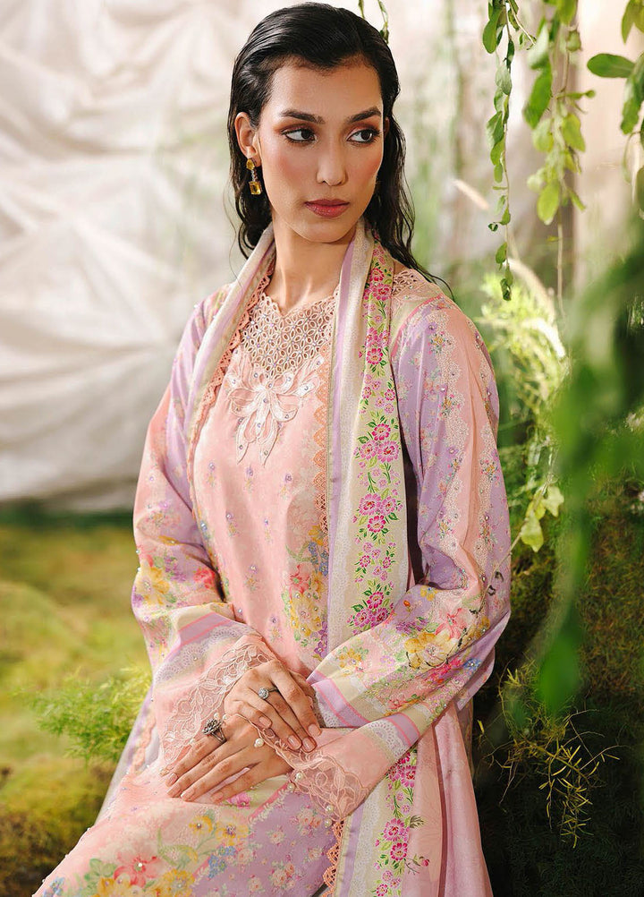 Silah by RajBari Embroidered Raw Silk Suits Unstitched 3 Piece RB25SE D-07 - Festive Collection