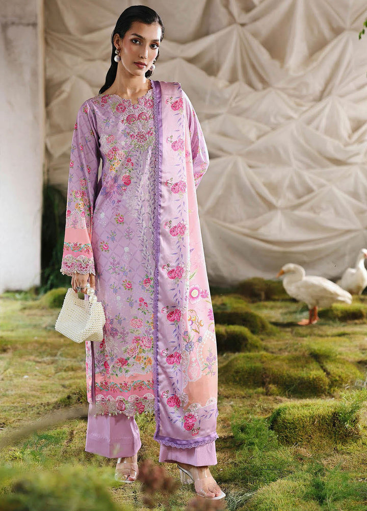 Silah by RajBari Embroidered Raw Silk Suits Unstitched 3 Piece RB25SE D-09 - Festive Collection