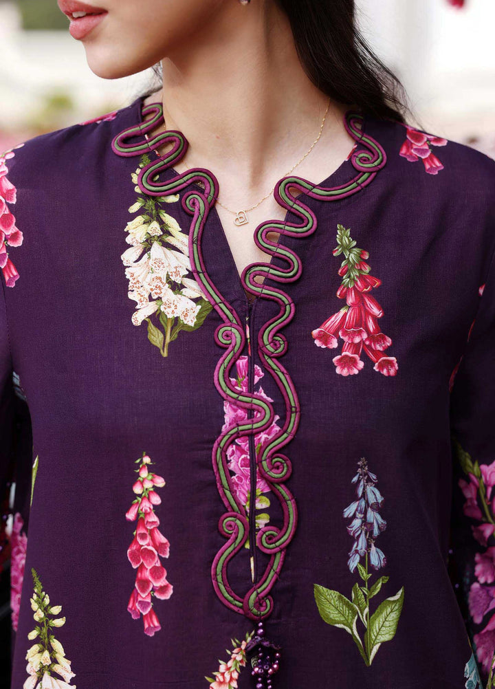 M Prints by Maria B Unstitched Printed Lawn 3 Piece Suit MB26UME 5A - Eid Collection