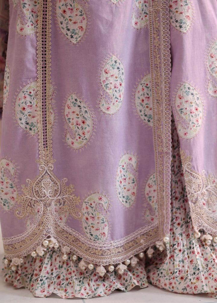 M Prints by Maria B Unstitched Embroidered Lawn 3 Piece Suit MB26UME 9B - Eid Collection