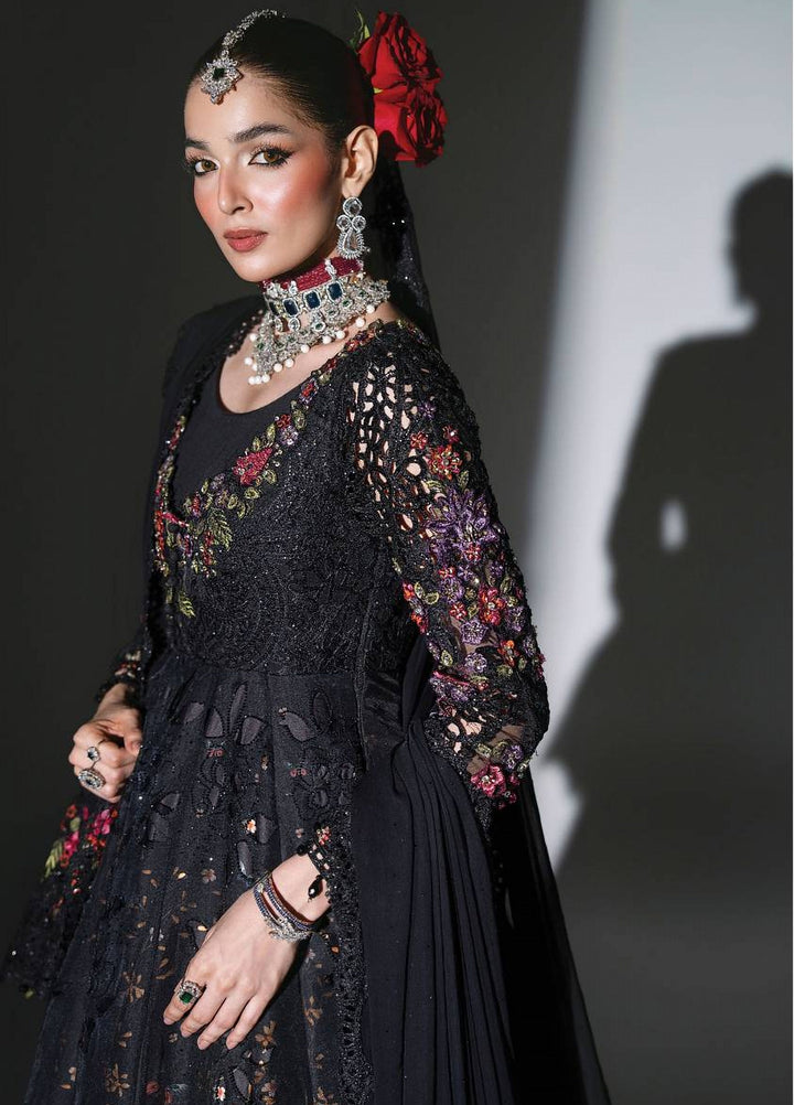 Mbroidered by Maria B Unstitched Embroidered Organza 3 Piece Suit MB26UMW D1 - Wedding Collection