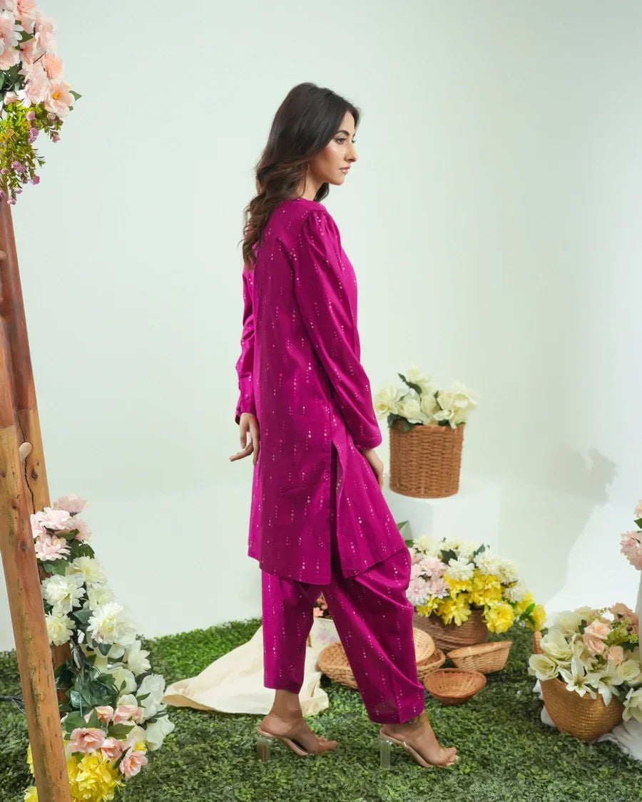 Dhaga Women Pret Printed 2 Piece Lawn Matching Separate FW24DSP0046 - Summer Collection