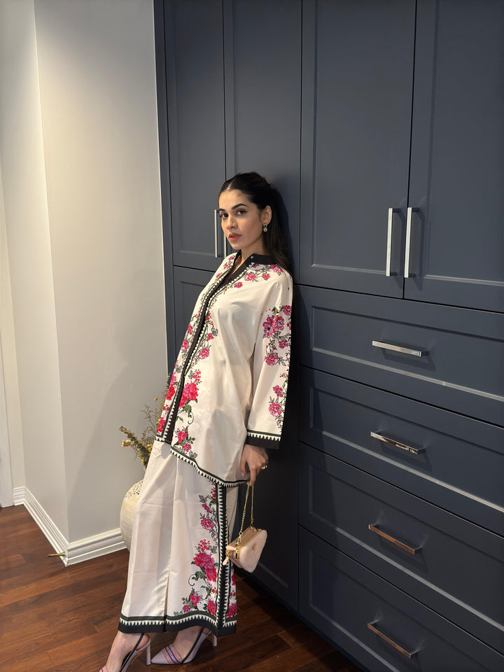 Dhaga Women Pret Printed 2 Piece Soft Crepe Florse SS24DSP - Summer Collection