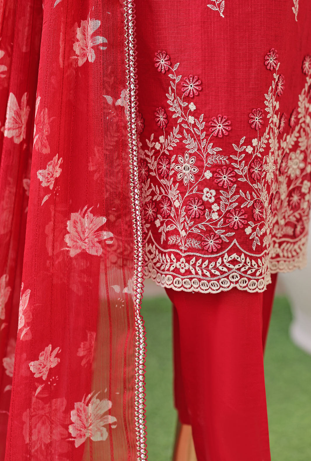 Dynasty by HZ Textiles Unstitched Embroidered Lawn 3 Piece Suit DEC - 03 Summer Collection