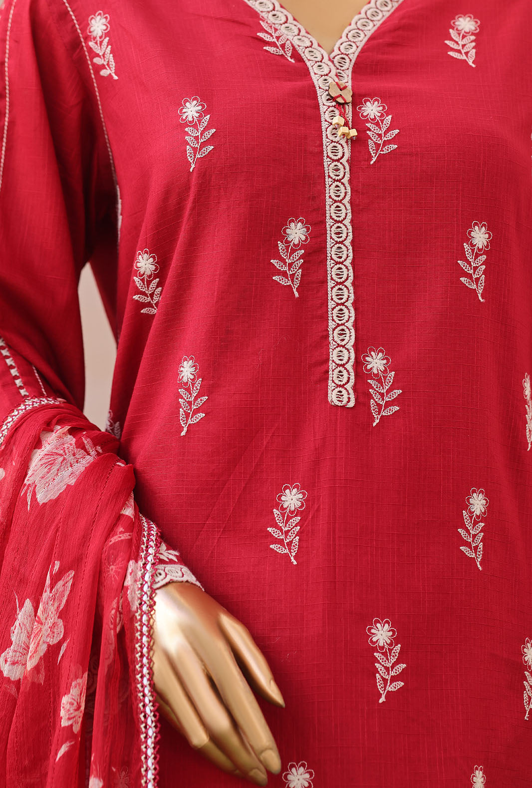 Dynasty by HZ Textiles Unstitched Embroidered Lawn 3 Piece Suit DEC - 03 Summer Collection