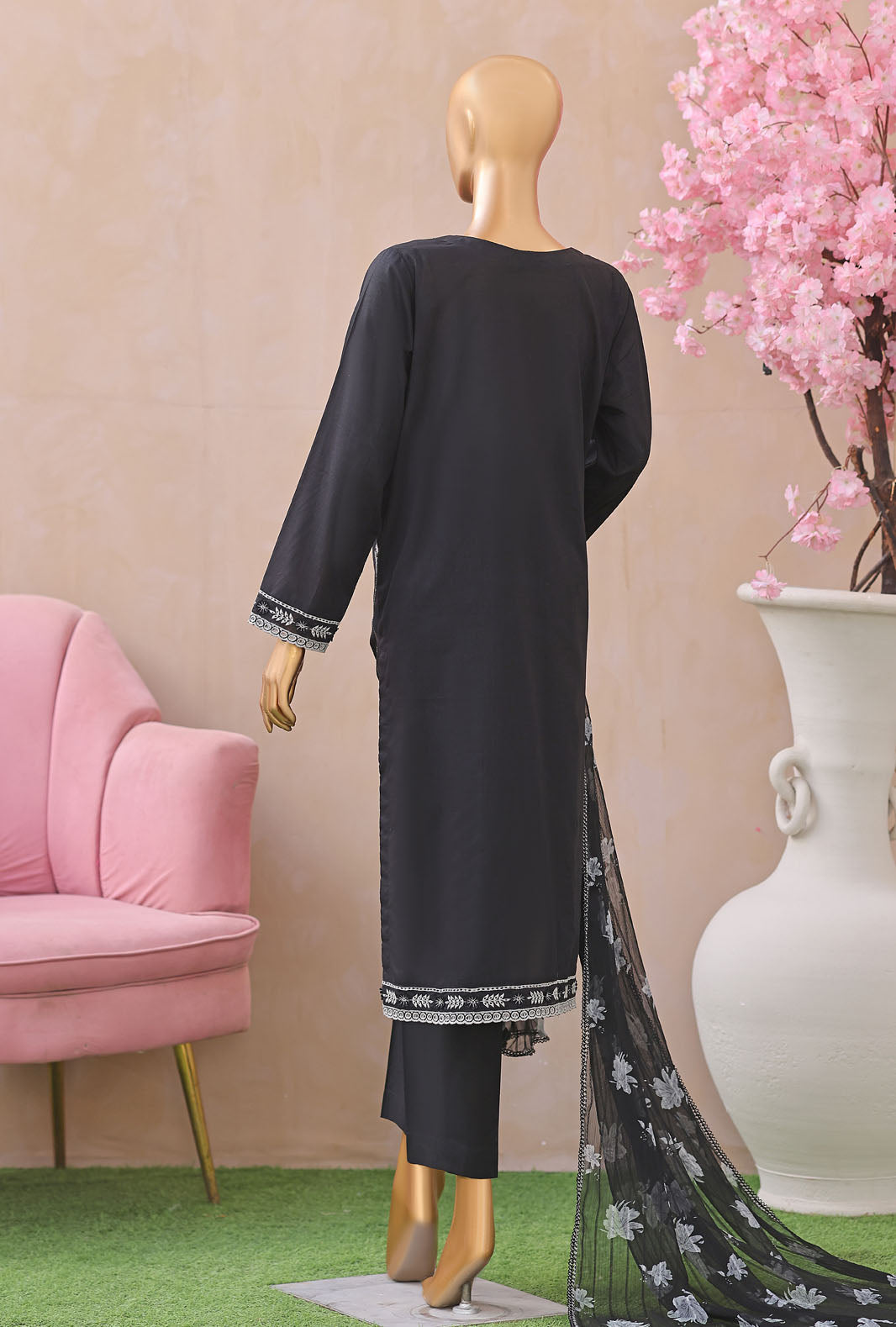 Dynasty by HZ Textiles Unstitched Embroidered Lawn 3 Piece Suit DEC - 05 Summer Collection