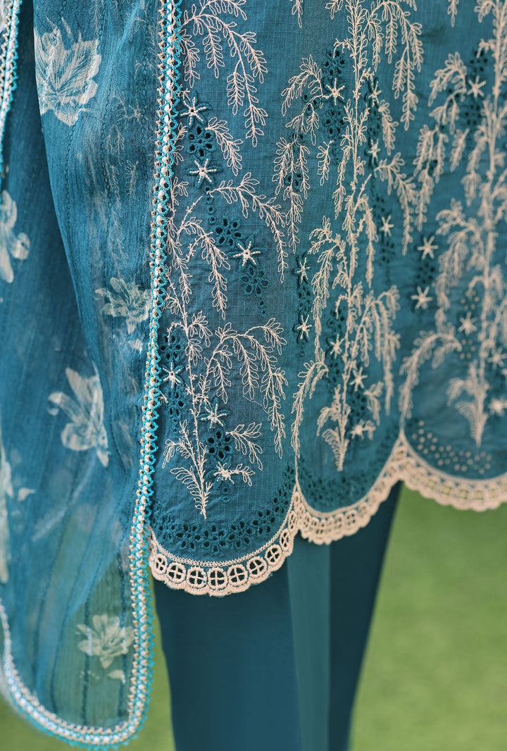 Dynasty by HZ Textiles Unstitched Embroidered Lawn 3 Piece Suit DEC - 06 Summer Collection
