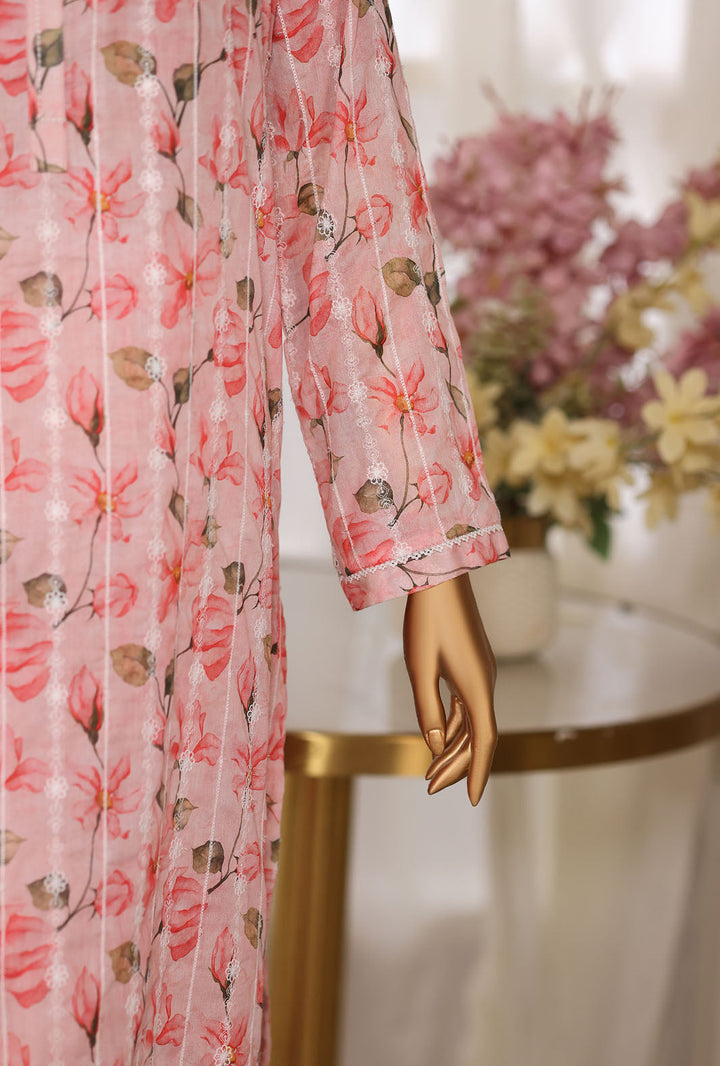 Dhagakari by HZ Textiles Unstitched Embroidered Lawn 3 Piece Suit DEC - 1076 Summer Collection
