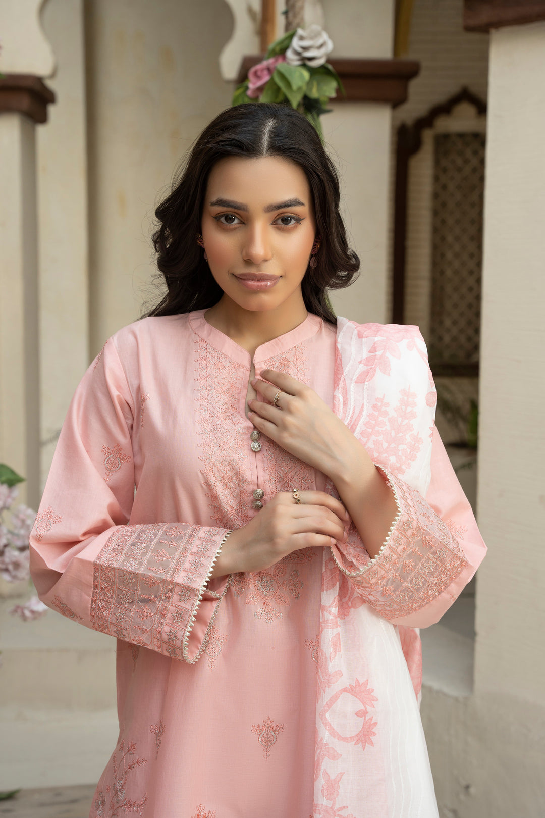 Flora Muse by Ziara RTW Embroidered Lawn 3 Piece Suit Artisanal Eid Collection