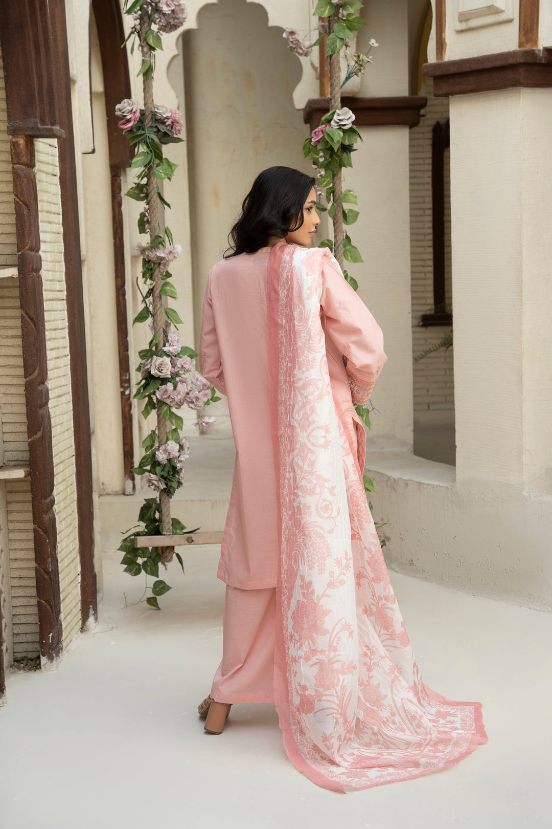 Flora Muse by Ziara RTW Embroidered Lawn 3 Piece Suit Artisanal Eid Collection
