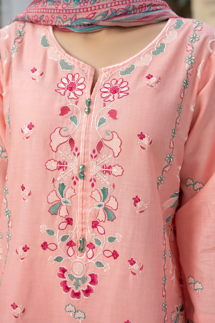 Flora Muse by Ziara RTW Embroidered Lawn 3 Piece Suit Eclat Eid Collection