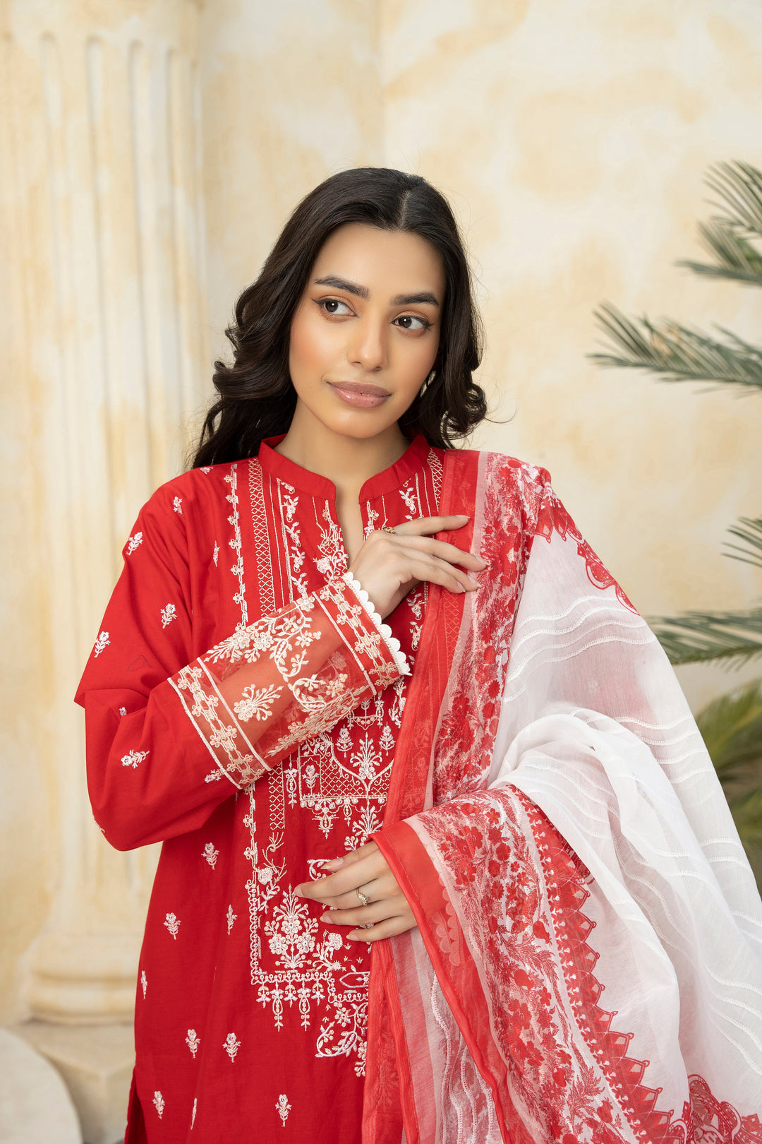 Flora Muse by Ziara RTW Embroidered Lawn 3 Piece Suit Royal Ethnic Eid Collection