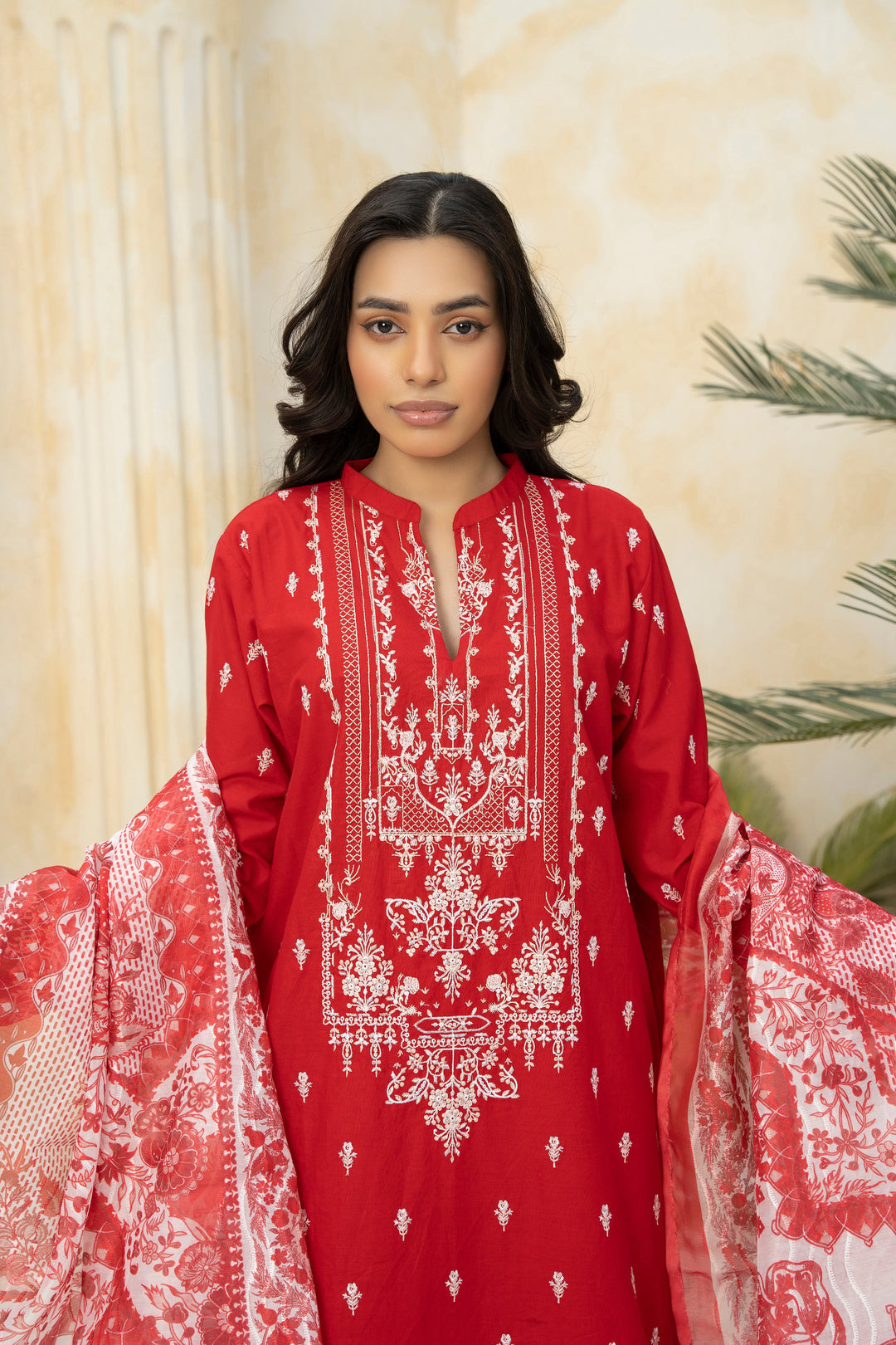 Flora Muse by Ziara RTW Embroidered Lawn 3 Piece Suit Royal Ethnic Eid Collection