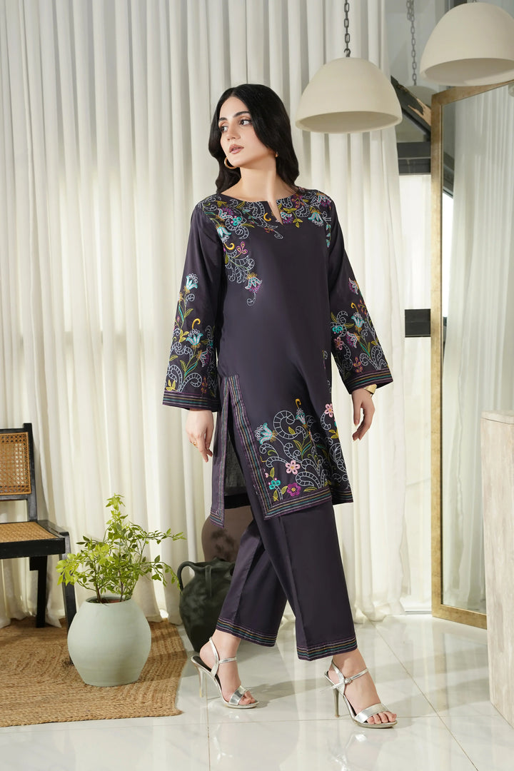 Dhaga Women Pret Embroidered 2 Piece cotton Kaif SS25DSEkaif - Summer Collection