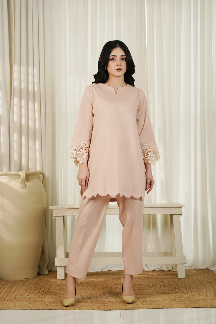 Dhaga Women Pret Embroidered 2 Piece cotton Elin SS25DSE118 - Summer Collection