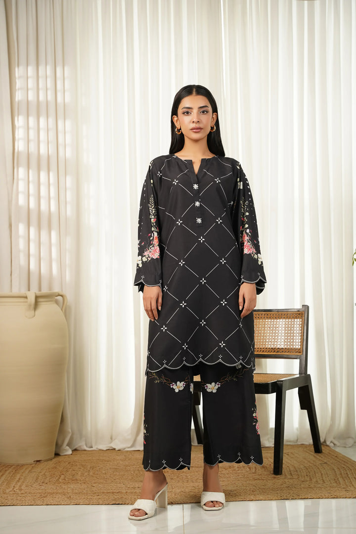 Dhaga Women Pret Printed 2 Piece poly cambric Cyrille SS25DSP304 - Summer Collection