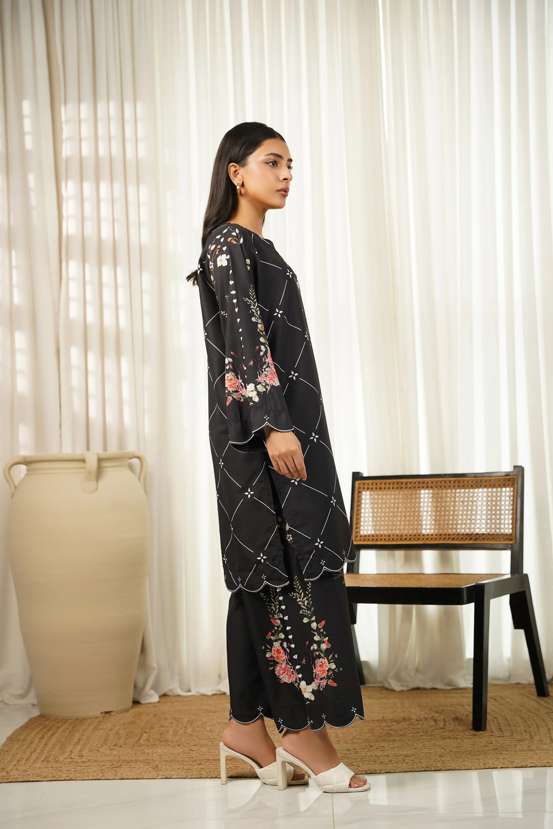 Dhaga Women Pret Printed 2 Piece poly cambric Cyrille SS25DSP304 - Summer Collection