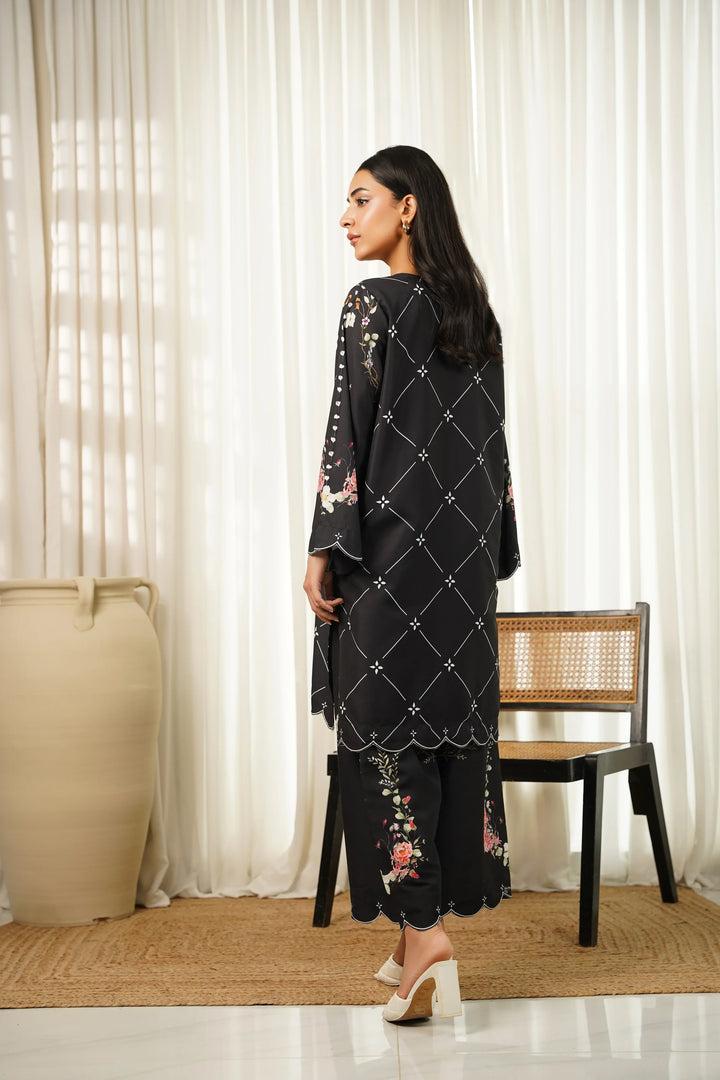 Dhaga Women Pret Printed 2 Piece poly cambric Cyrille SS25DSP304 - Summer Collection