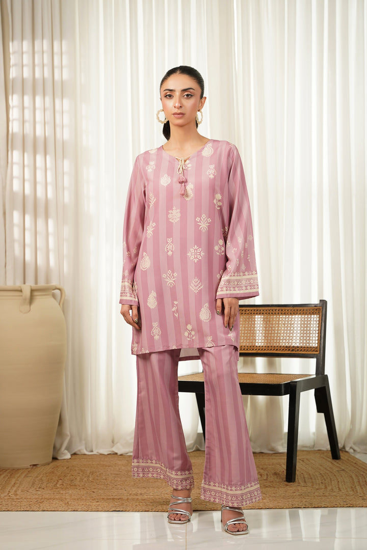 Dhaga Women Pret Printed 2 Piece Soft Crepe Beatrice SS25DKP138 - Summer Collection