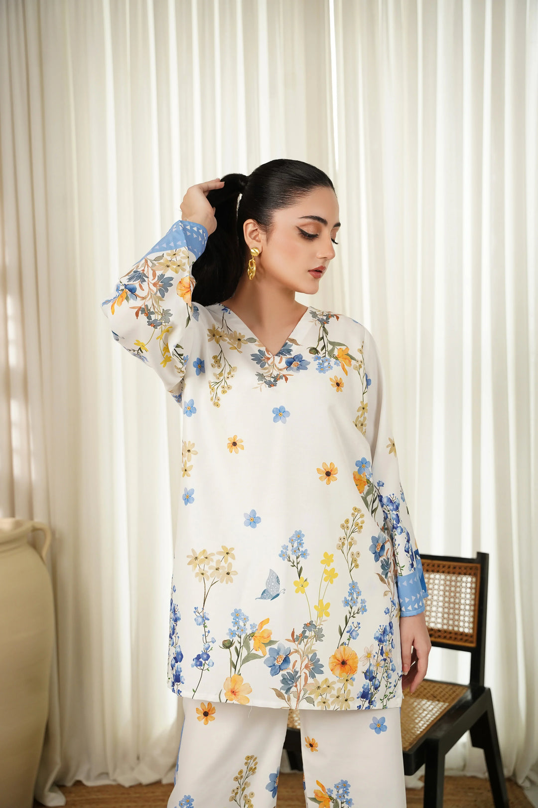 Dhaga Women Pret Printed 2 Piece Soft Crepe Mysie SS25DSP314 - Summer Collection