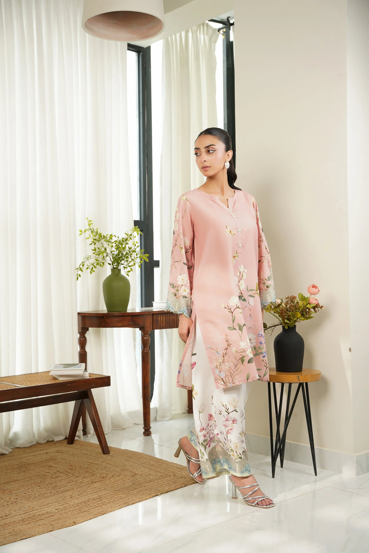 Dhaga Women Pret Printed 2 Piece poly cambric Amorette SS25DSP303 - Summer Collection