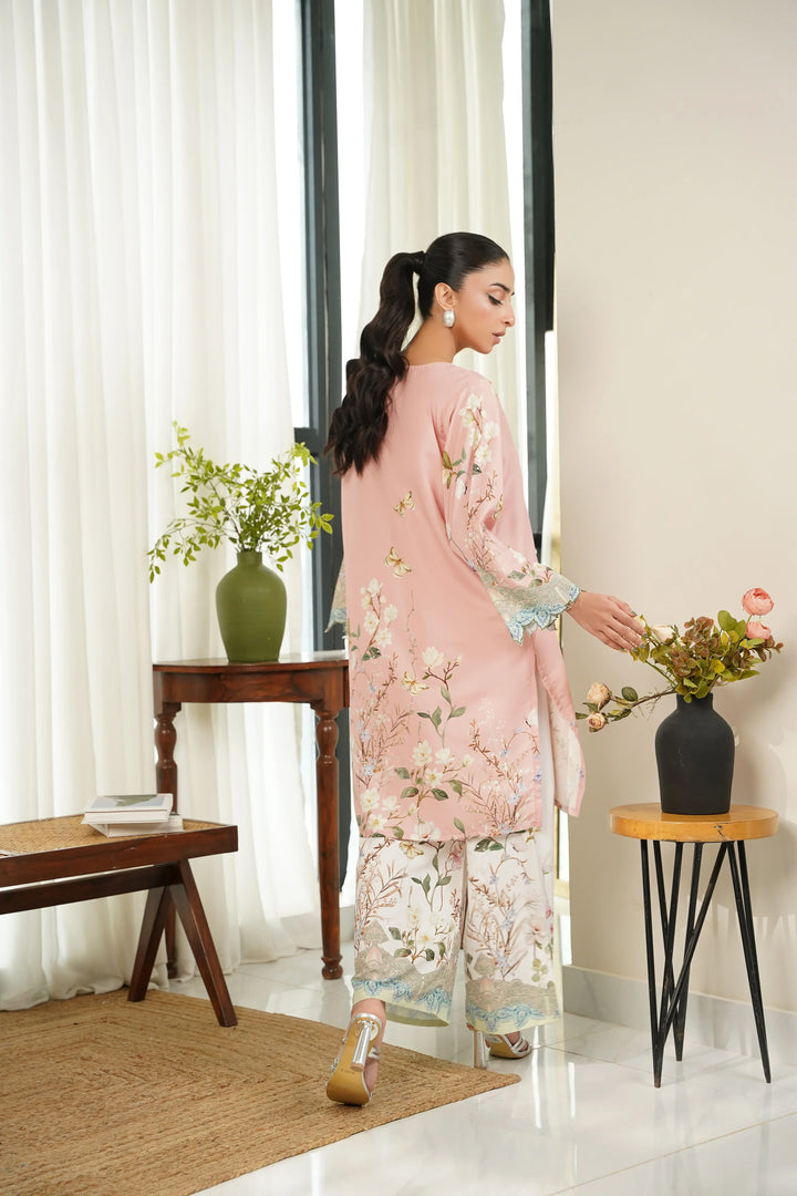 Dhaga Women Pret Printed 2 Piece poly cambric Amorette SS25DSP303 - Summer Collection