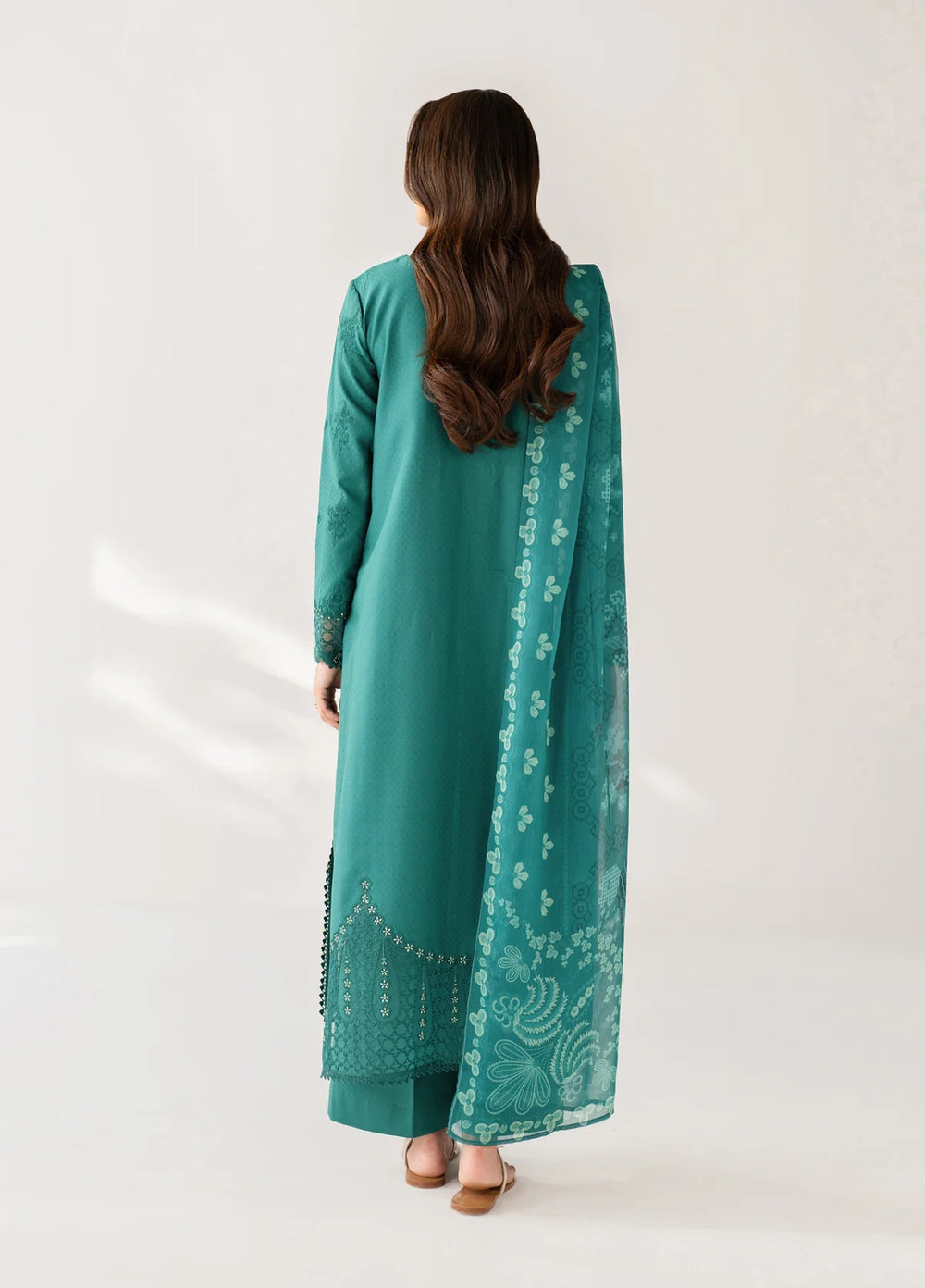 Le'essence by Xenia Formals Unstitched Embroidered Lawn 3 Piece Suit XE26UL D-11 Elvyn - Summer Collection