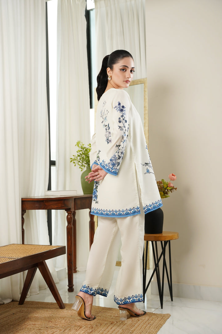 Dhaga Women Pret Printed 2 Piece Soft Crepe Amelia SS25DKP111 - Summer Collection