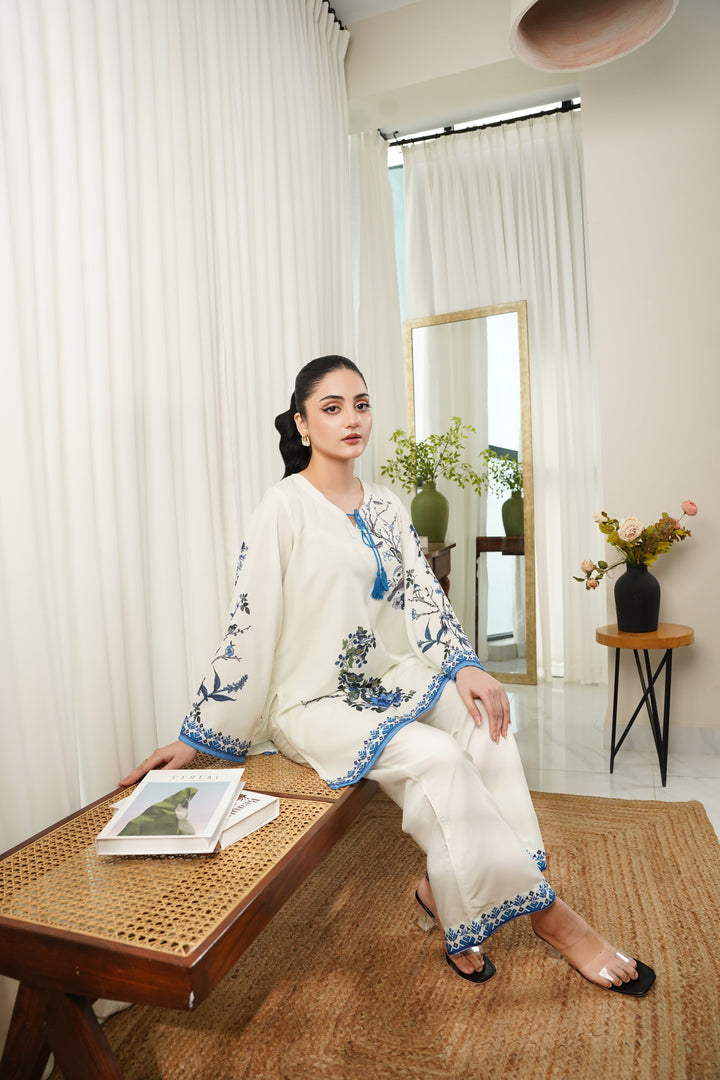 Dhaga Women Pret Printed 2 Piece Soft Crepe Amelia SS25DKP111 - Summer Collection