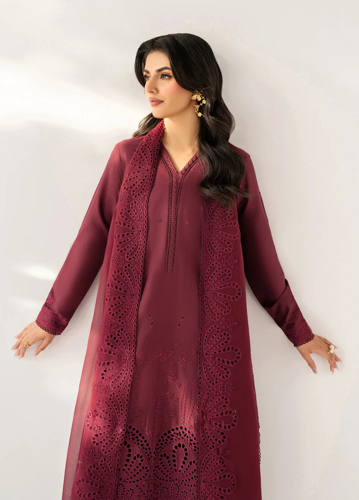 Le'essence by Xenia Formals Unstitched Embroidered Lawn 3 Piece Suit XE26UL D-09 Calais - Summer Collection