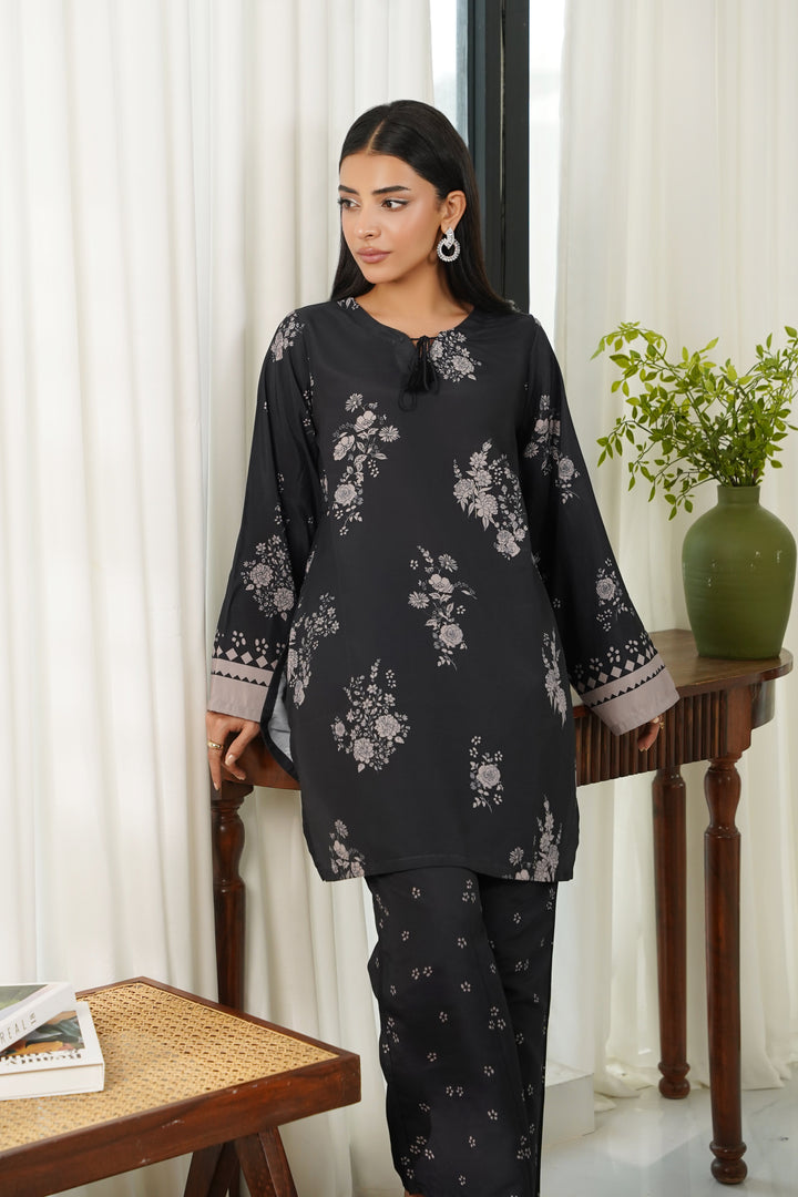 Dhaga Women Pret Printed 2 Piece Soft Crepe Lina SS25DKP109 - Summer Collection