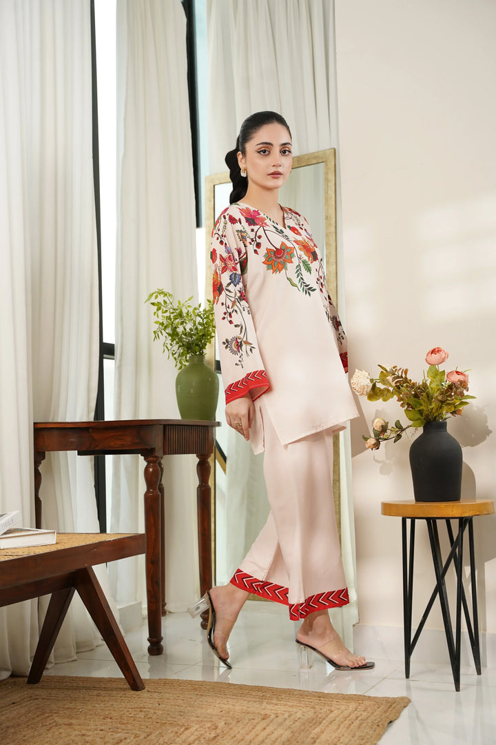 Dhaga Women Pret Printed 2 Piece Soft Crepe Leora SS25DSP315 - Summer Collection