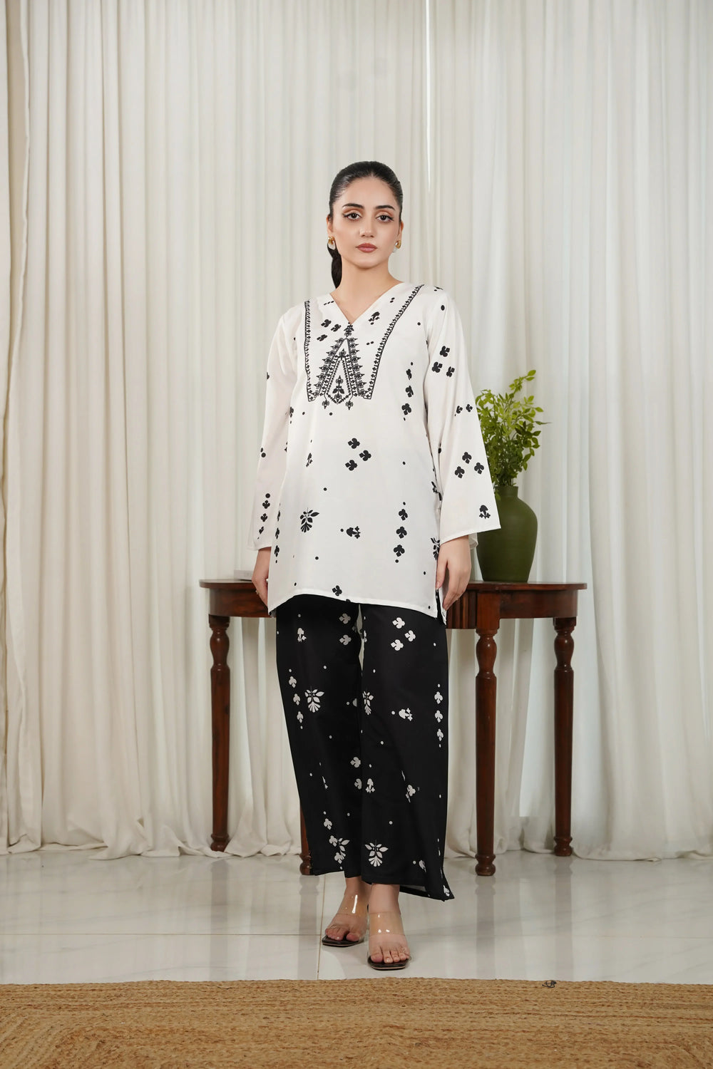 Dhaga Women Pret Printed 2 Piece Soft Crepe Zillah SS25DSP312 - Summer Collection