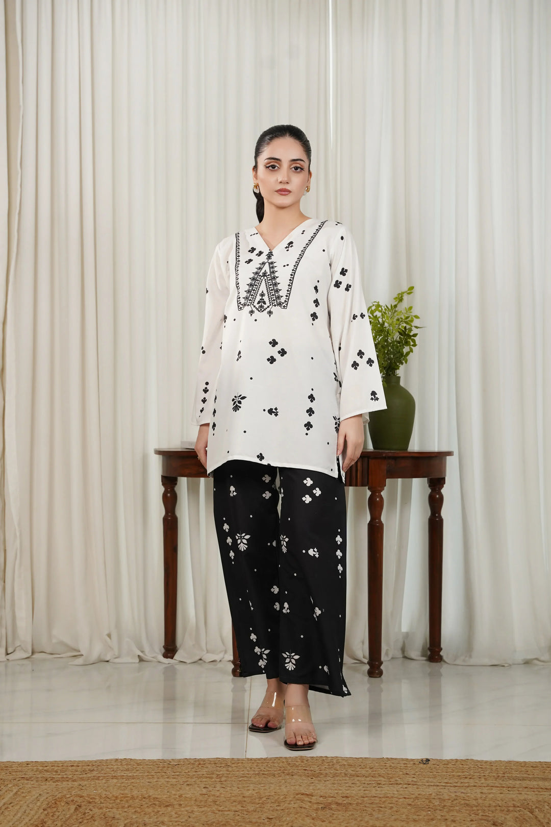 Dhaga Women Pret Printed 2 Piece Soft Crepe Zillah SS25DSP312 - Summer Collection