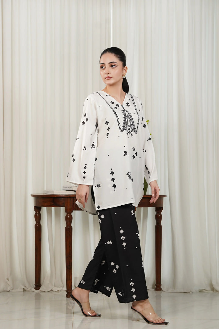 Dhaga Women Pret Printed 2 Piece Soft Crepe Zillah SS25DSP312 - Summer Collection